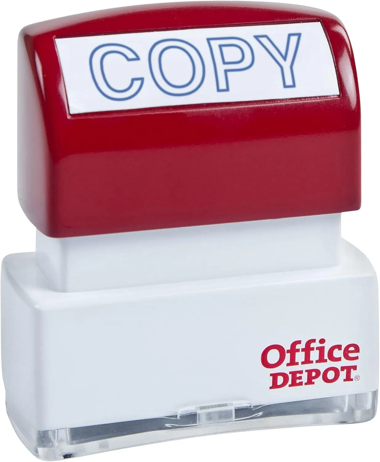 Office Depot Pre-Inked Message Stamp, "Copy", Blue, 035564