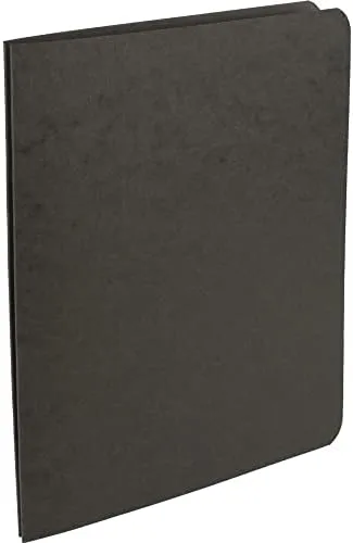 Office Depot Pressboard Side-Bound Report Binders With Fasteners, 60% Recycled, Black, Pack Of 10, A7025125