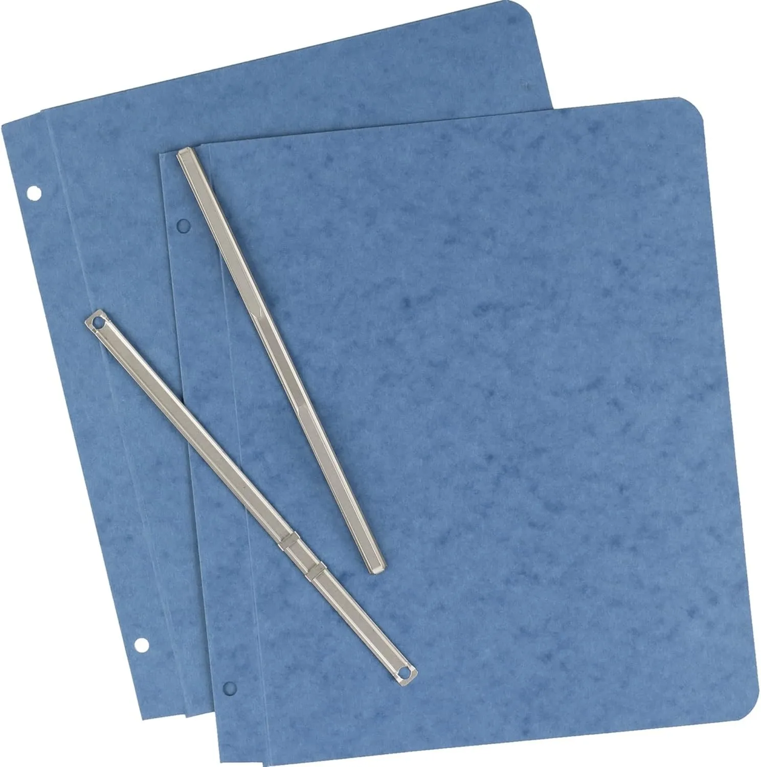 Office Depot Pressboard Report Covers With Fasteners, 50% Recycled, Light Blue, Pack Of 5, A7021531