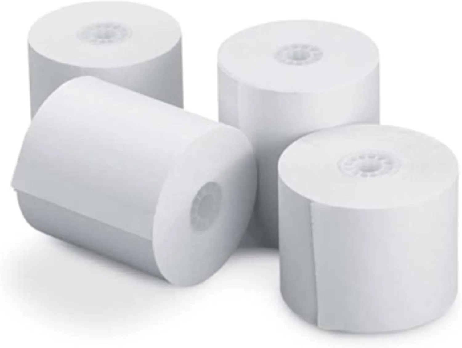 Office Depot Brand 1-Ply Bond Paper Roll, 2-1/4in x 150', White, Pack of 12