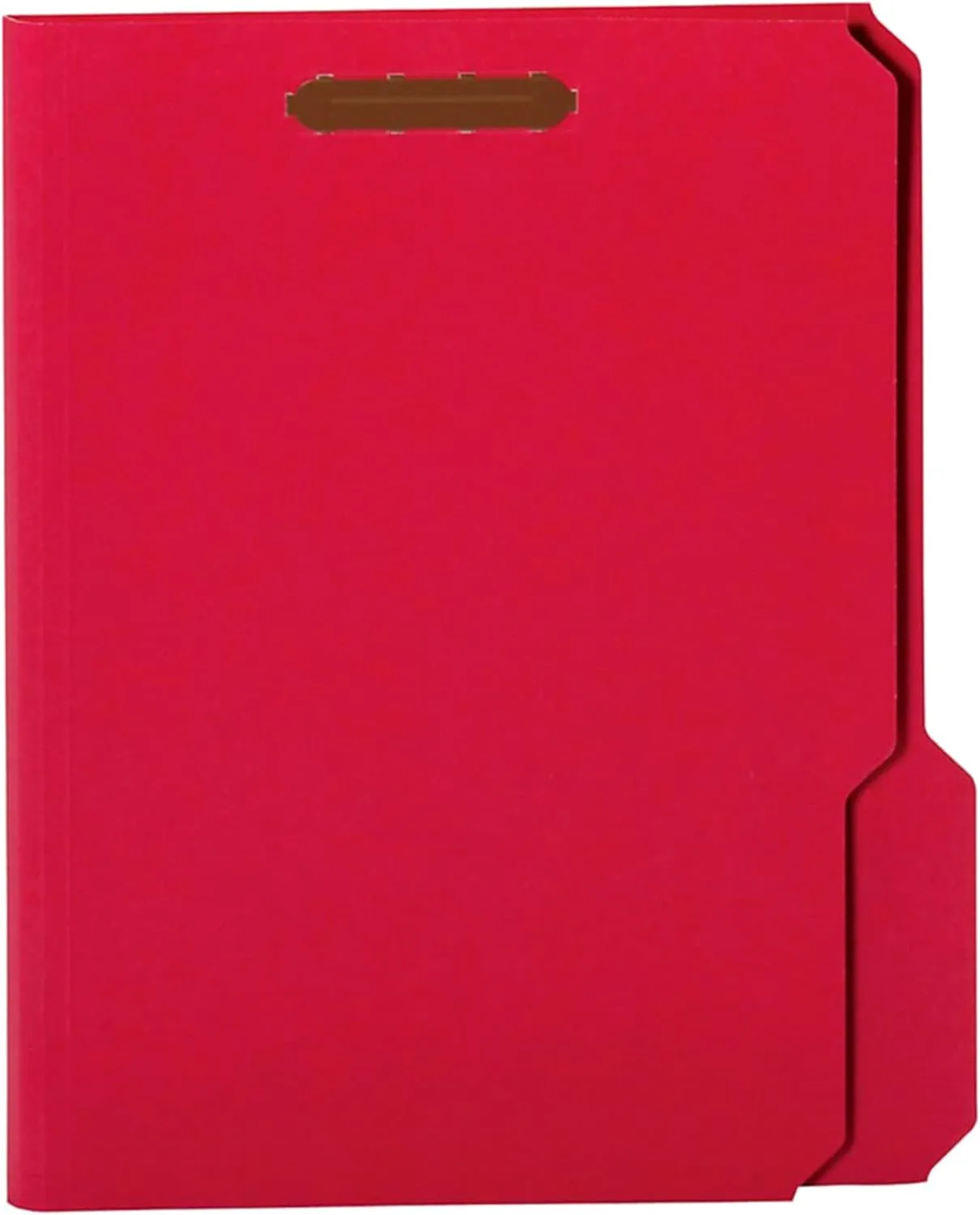 Office Depot Color Fastener File Folders, Letter Size, Red, Pack Of 50, OD22740