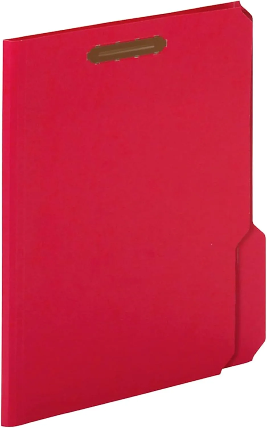 Office Depot Color Fastener File Folders, Letter Size, Red, Pack Of 50, OD22740
