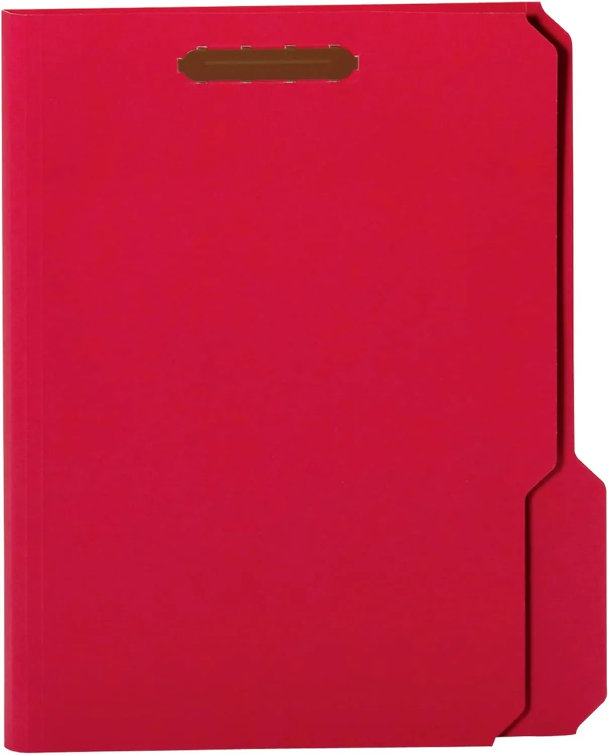 Office Depot Color Fastener File Folders, Letter Size, Red, Pack Of 50, OD22740