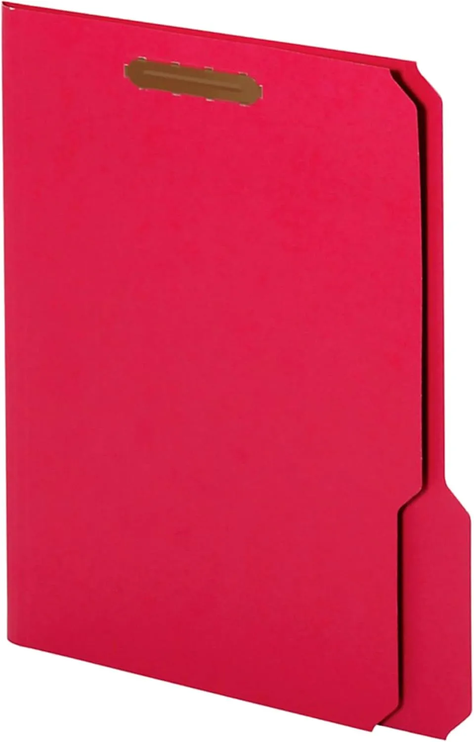 Office Depot Color Fastener File Folders, Letter Size, Red, Pack Of 50, OD22740