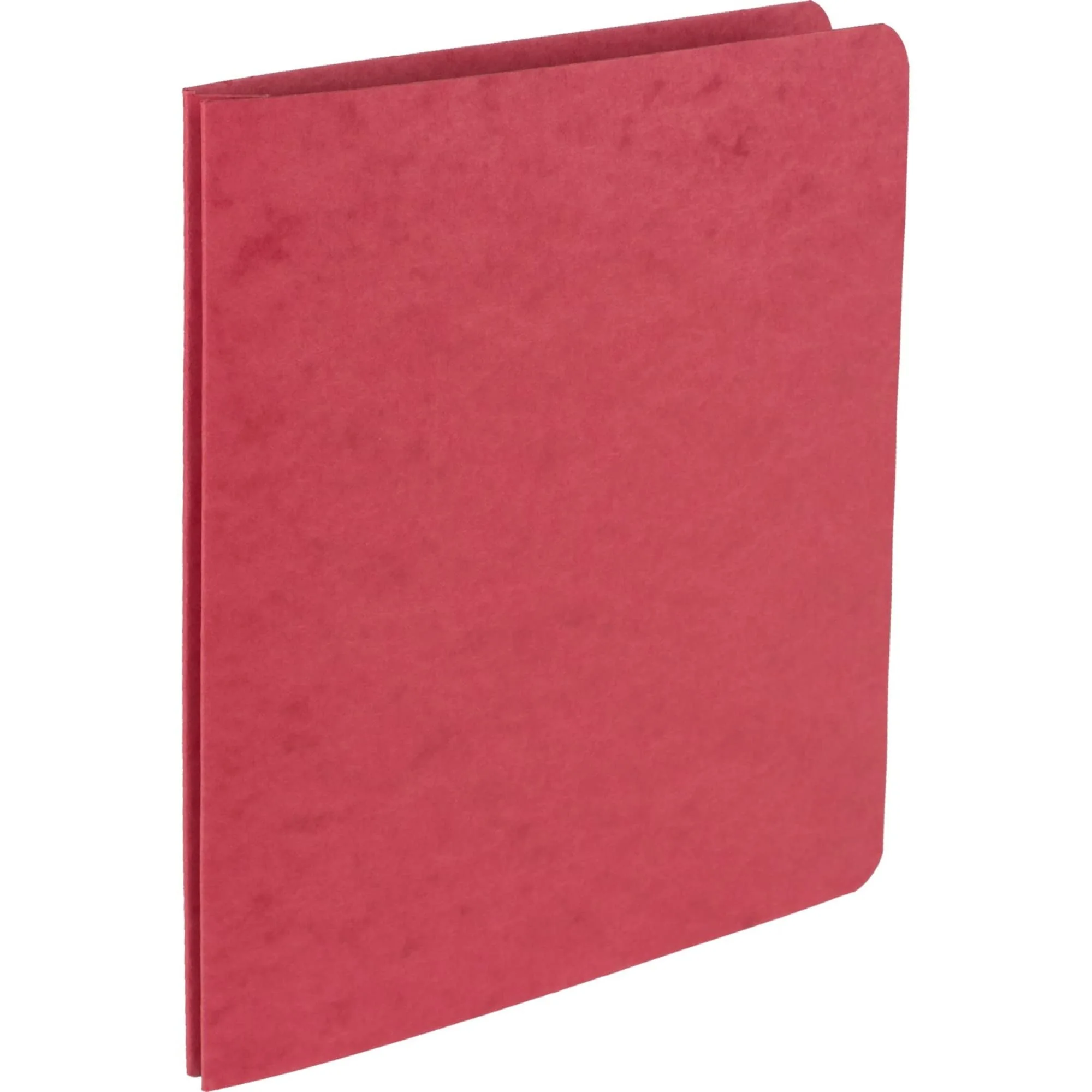 Office Depot Pressboard Side-Bound Report Binders With Fasteners, Executive Red, 60% Recycled, Pack Of 10