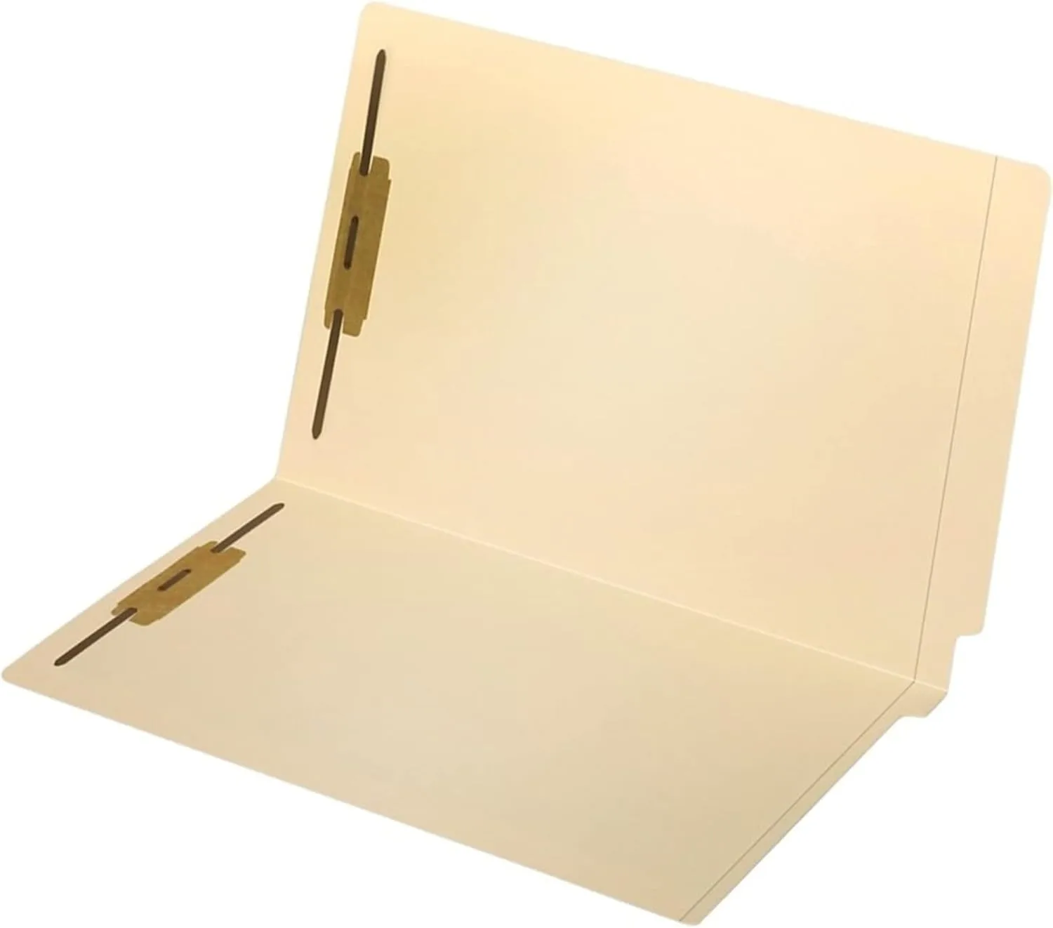 Office Depot Reinforced End-Tab Fastener Folders, Legal Size, Manila, Pack Of 50, OD47115