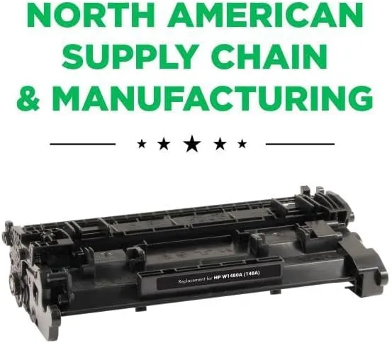 Clover Remanufactured Toner Cartridge Replacement for HP 148A (W1480A) | Black