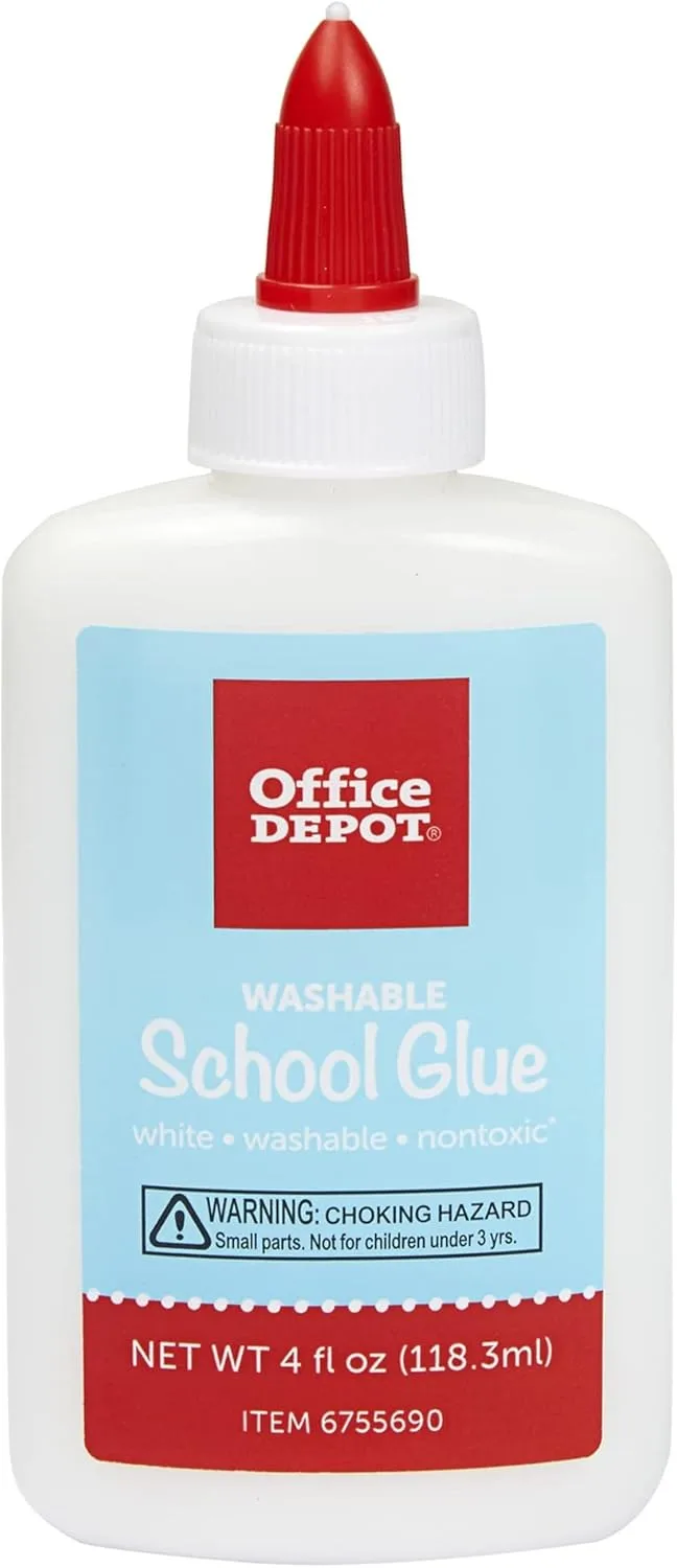 Office Depot® Brand School Glue, 4 Oz, White
