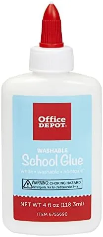 Office Depot® Brand School Glue, 4 Oz, White