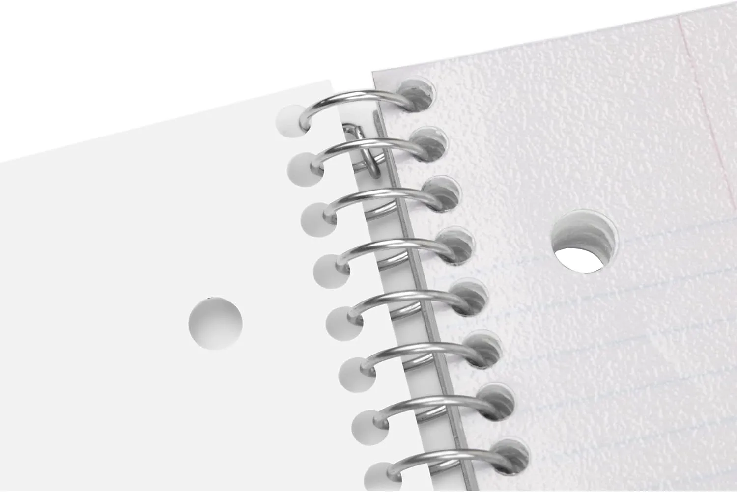 Office Depot Stellar Poly Notebook, 8.5 x 11, 5-Subject, College Ruled, 200 Sheets, Baby Blue