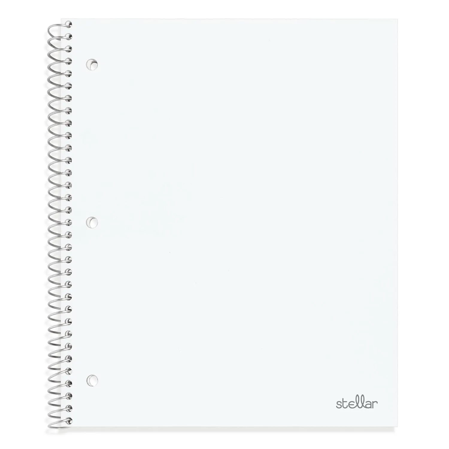 Office Depot® Brand Stellar Poly Notebooks, 8" x 10-1/2", 1 Subject, Wide Ruled, 100 Sheets, Assorted Colors, Pack Of 4 Notebooks