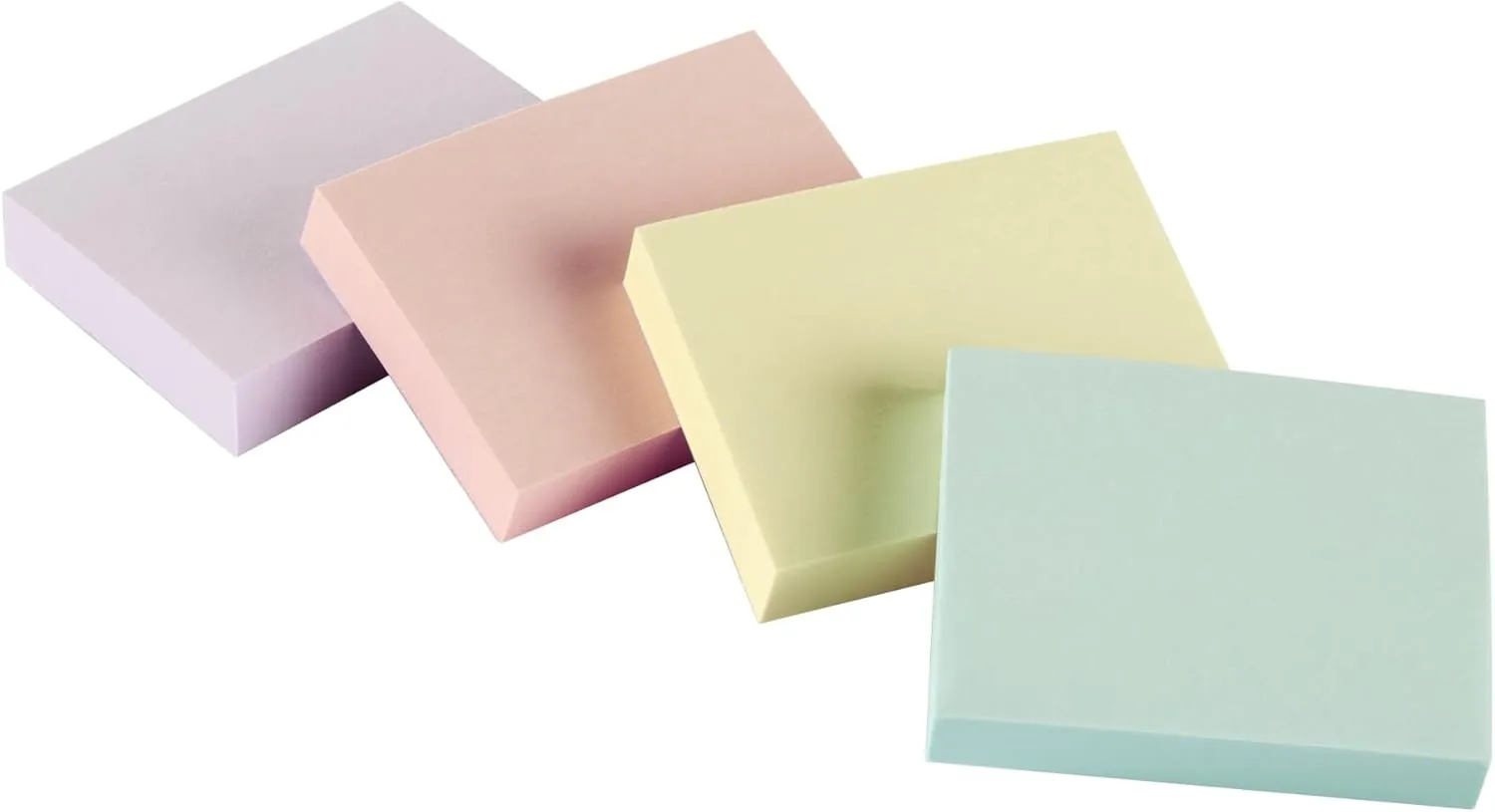 Office Depot Brand Sticky Notes, With Storage Tray, 1-1/2" x 2", Assorted Pastel Colors, 100 Sheets Per Pad, Pack Of 24
