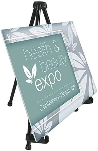 Office Depot Tabletop Display Easel, Black - FLX02201-001AA