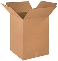 Office Depot® - Packing Boxes - Tall Boxes - 18 x 18 x 24 Corrugated CartoN - 24" x 18" l x 18" w - Kraft - PK of 15