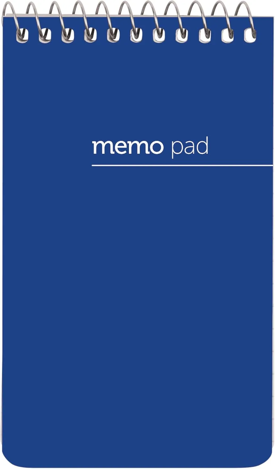 Office Depot® Brand Wirebound Top-Opening Memo Books, 3" x 5", 1 Hole-Punched, College Ruled, 60 Sheets