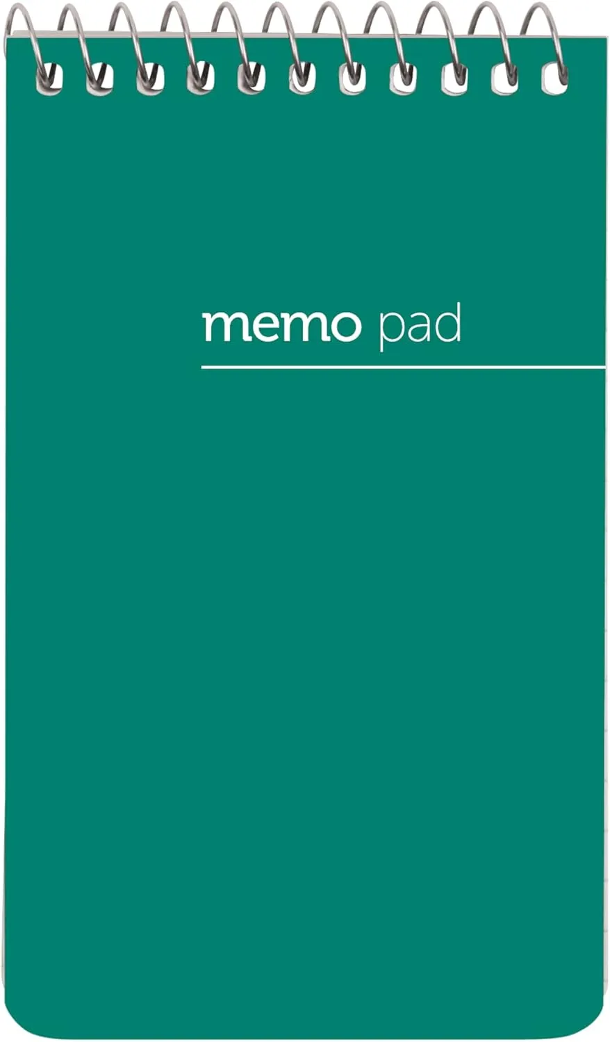 Office Depot® Brand Wirebound Top-Opening Memo Books, 3" x 5", 1 Hole-Punched, College Ruled, 60 Sheets