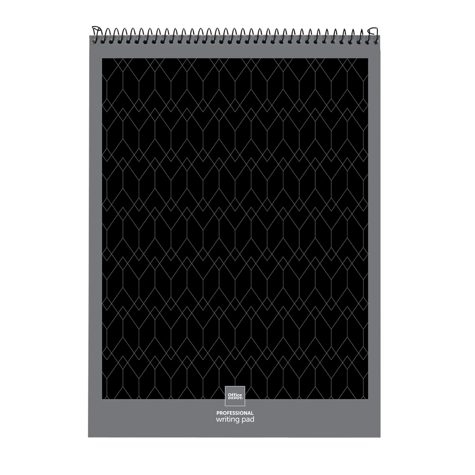 Office Depot Professional Top Wirebound Wide-Ruled Legal Pad, 8.5 x 11.75, White, 70 Sheets