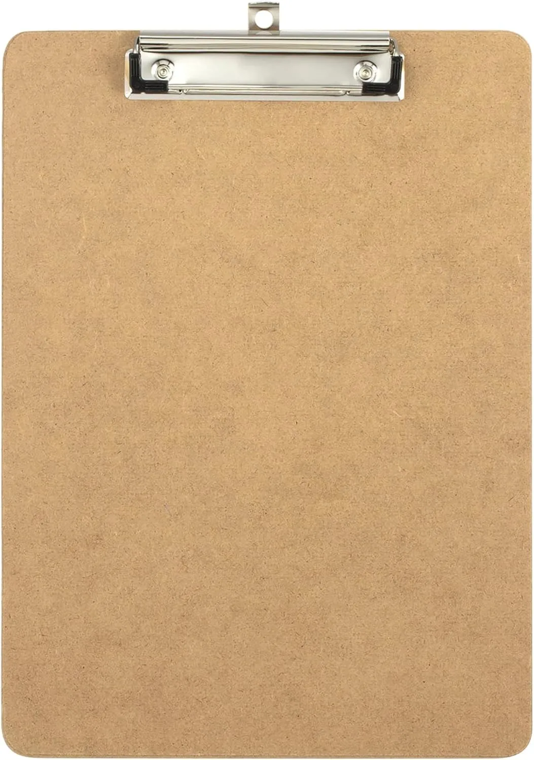 Office Depot Brand Wood Clipboards, 9in x 12-1/2in, 100% Recycled Wood, Light Brown, Pack of 6