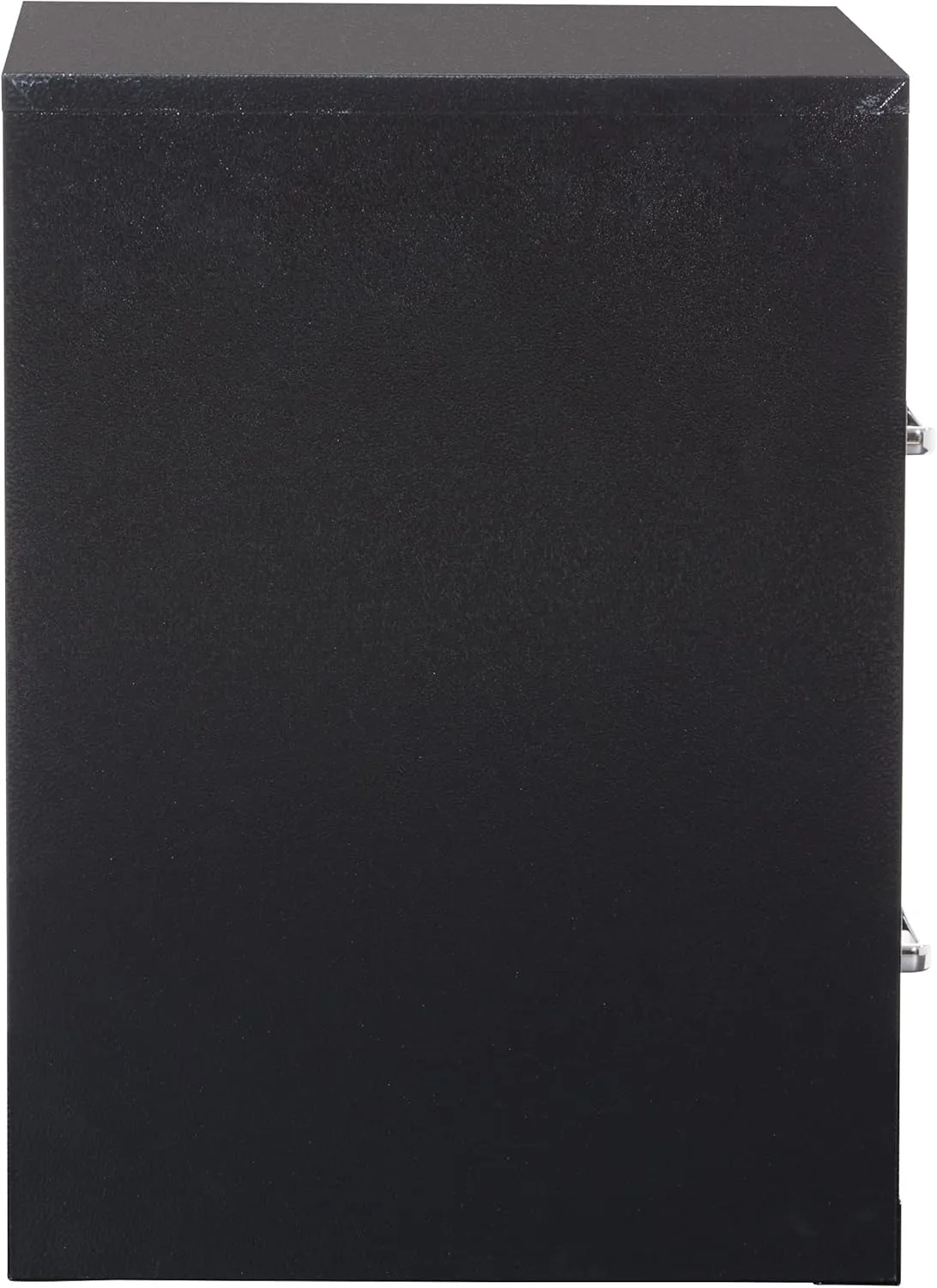 Office Star 20inD Vertical 2-Drawer Locking File Cabinet, Black