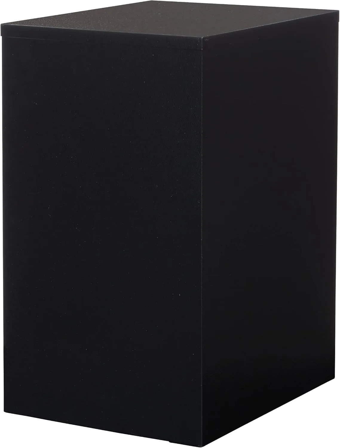 Office Star 20inD Vertical 2-Drawer Locking File Cabinet, Black