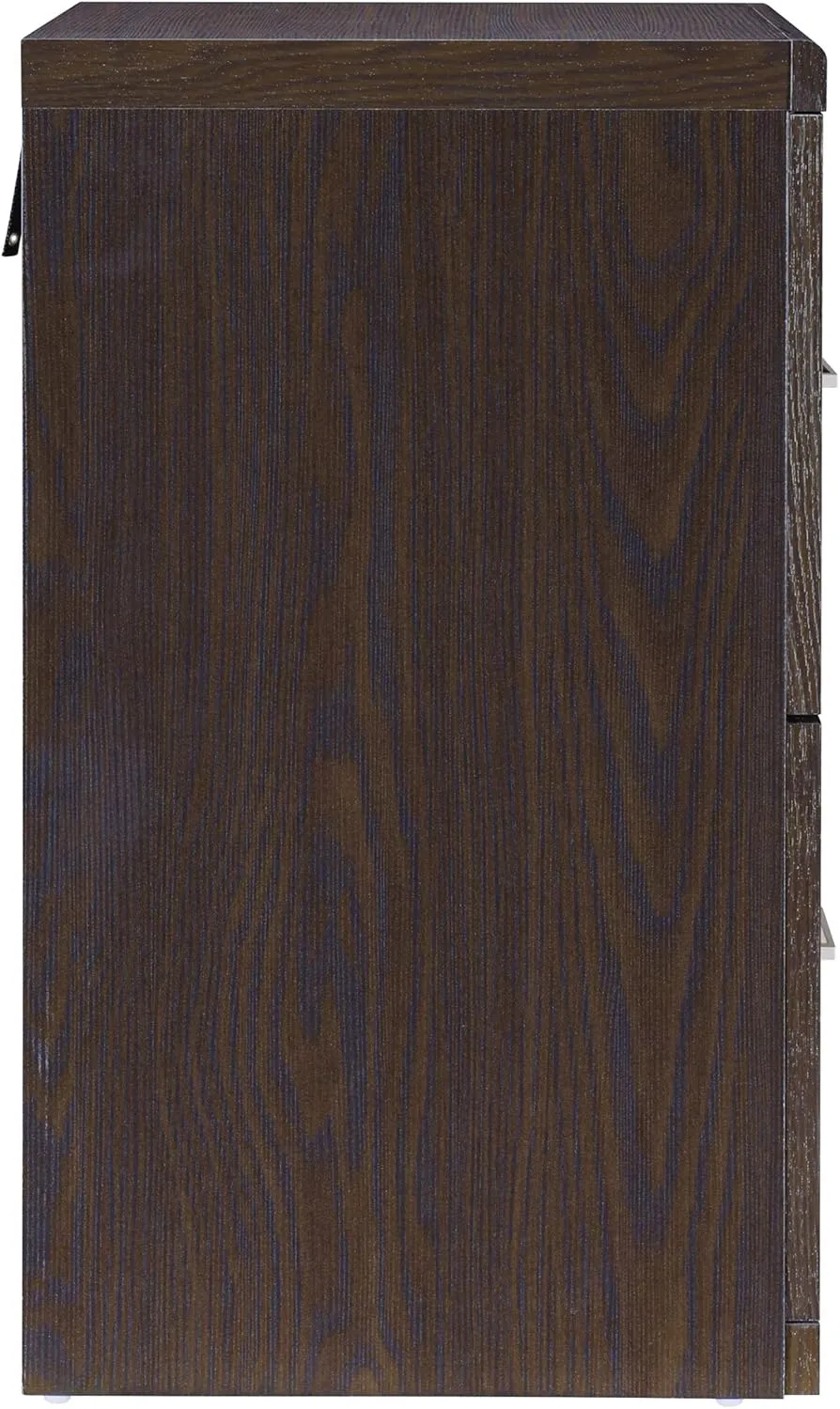 Office Star Alpine 2-Drawer Vertical File Cabinet with Locking Top Drawer and Lockdowel Fastening System