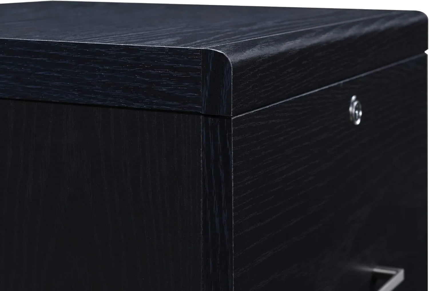 Office Star Alpine 2-Drawer Vertical File Cabinet with Locking Top Drawer and Lockdowel Fastening System