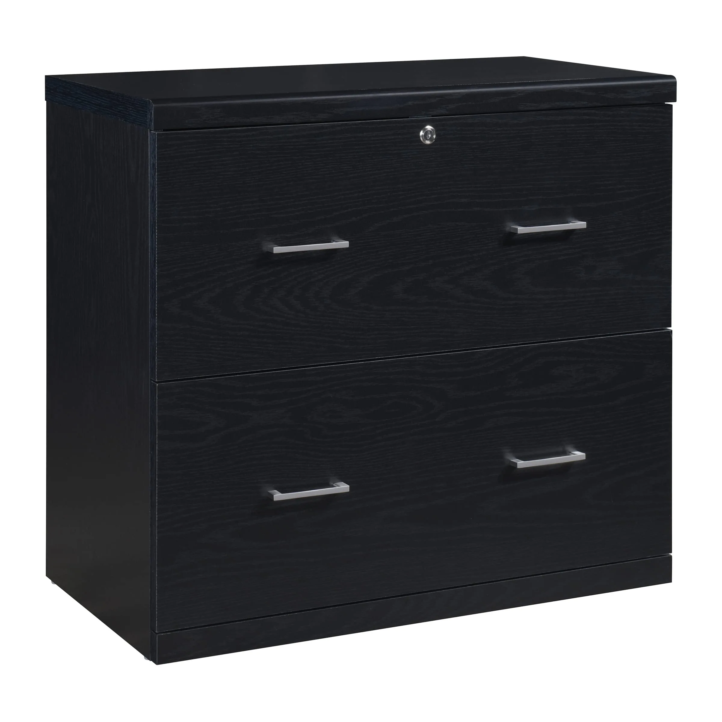 Office Star Alpine 2-Drawer Lateral File Cabinet with Lockdowel Fastening System