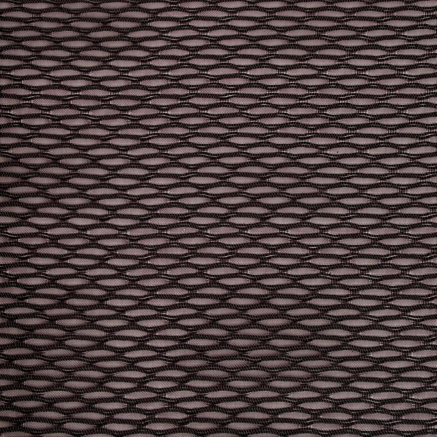 SPACE Seating Professional AirGrid Dark Back and Padded Black Eco Leather Seat, 2-to-1 Synchro Tilt Control