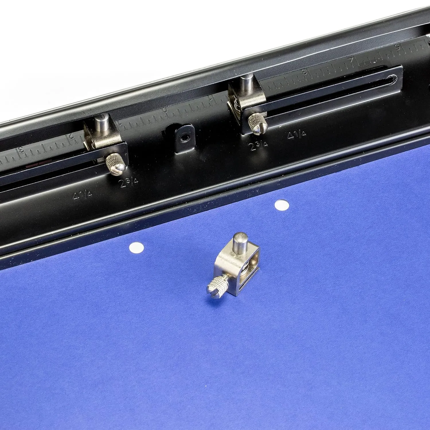 Officemate Adjustable Three-Hole Punch, 11 Sheet Capacity, Black (90095)