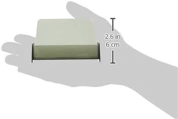 Officemate Business Card Holder, Holds Up to 50 Cards, Smoke (97833)