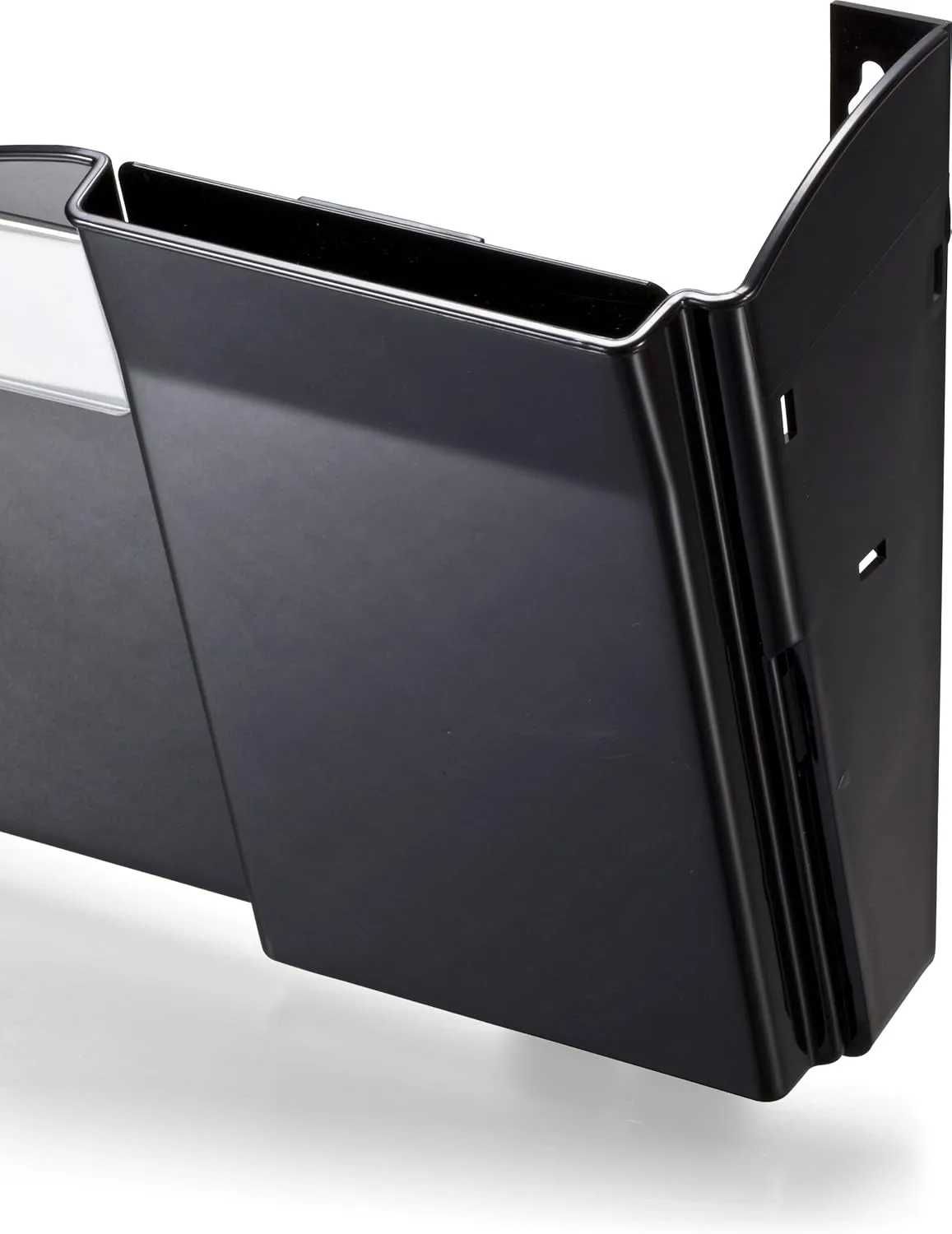 Officemate Grande Central Filing System, 7 Sections, Legal/Letter Size, 16.63" x 4.75" x 38.25", Black, 7/Pack