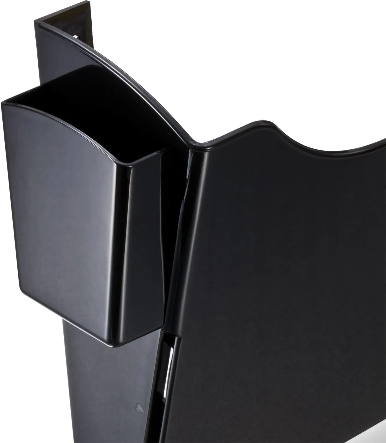 Officemate Grande Central Filing System, 7 Sections, Legal/Letter Size, 16.63" x 4.75" x 38.25", Black, 7/Pack