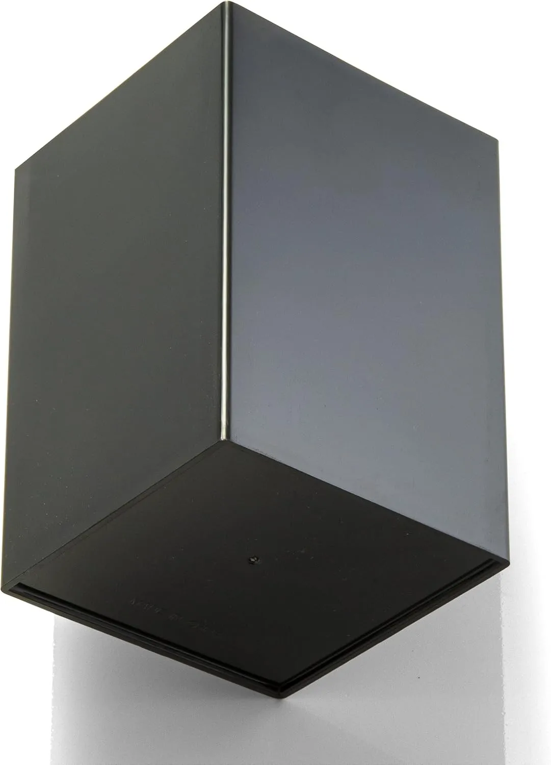 OIC 3-Compartment Pencil Cup - 4in x 2.9in x 2.9in - 1 Each - Black