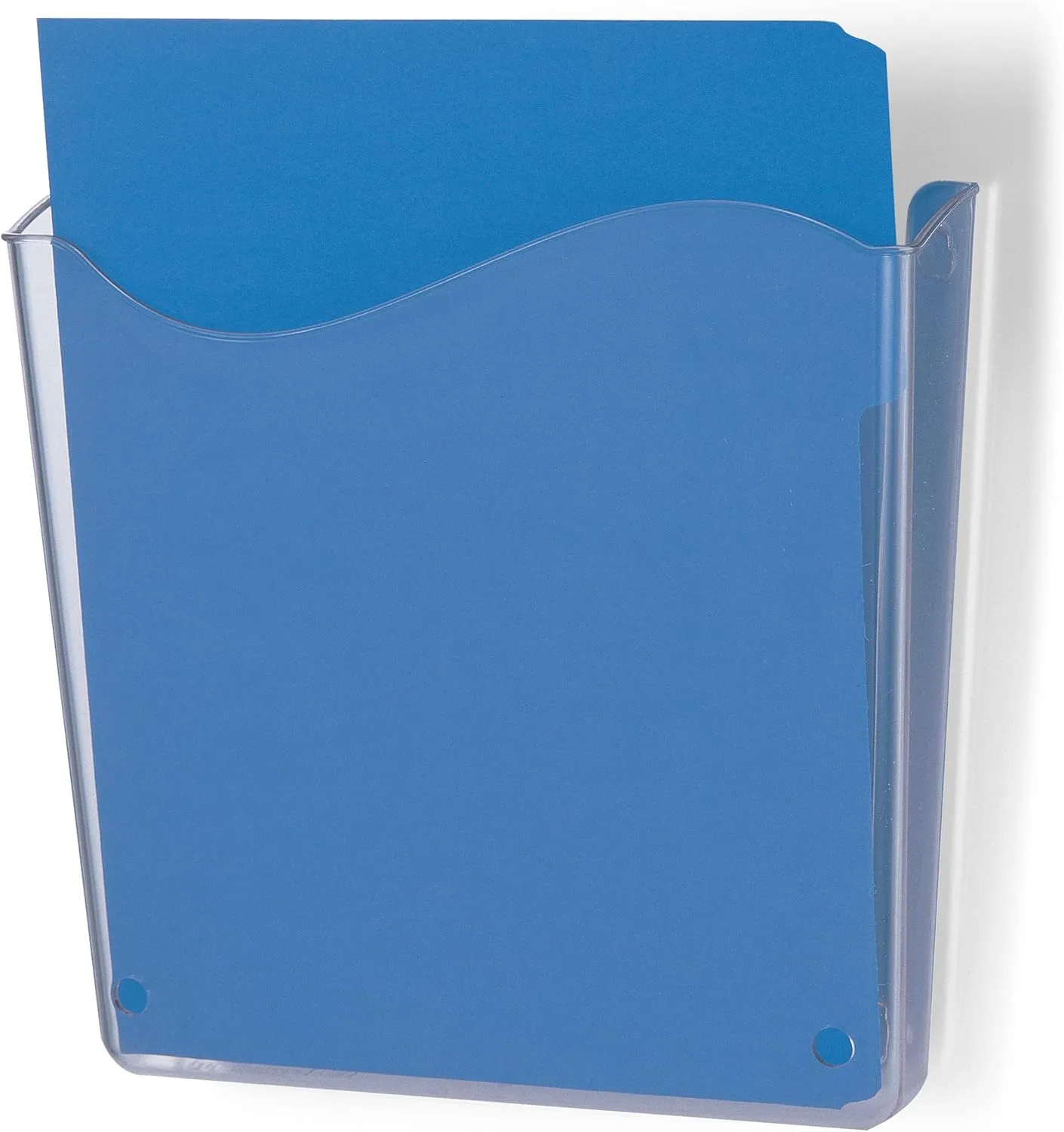 Officemate Unbreakable Wall File, Vertical, Clear (21674)