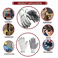 Sia Nylon Cut Resistant Hand Safety Gloves