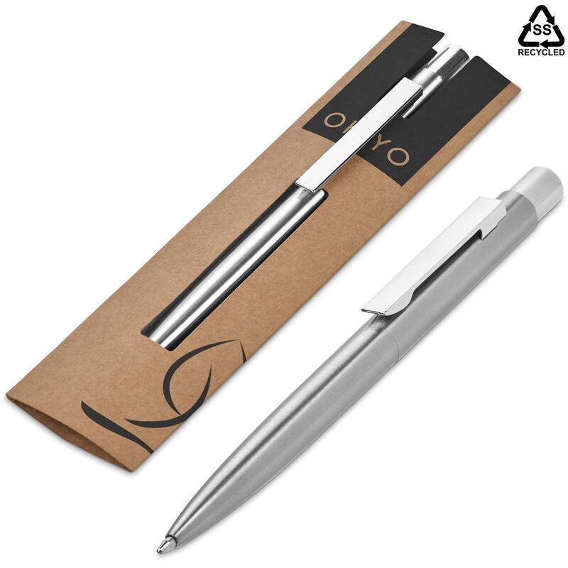 Mio Recycled Stainless Steel Ball Pen