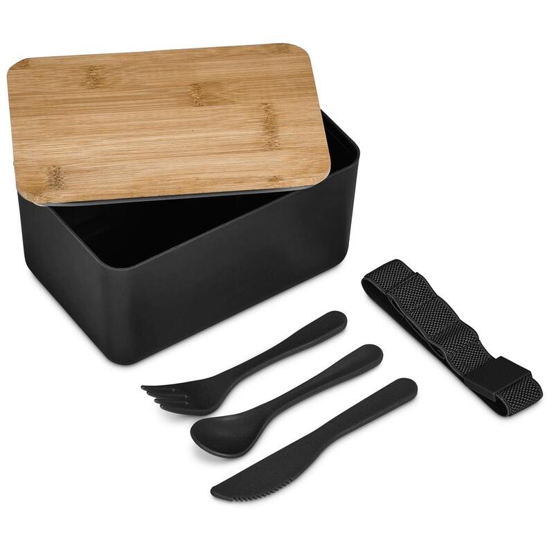 Pasuta Recycled Plastic & Bamboo Lunch Box