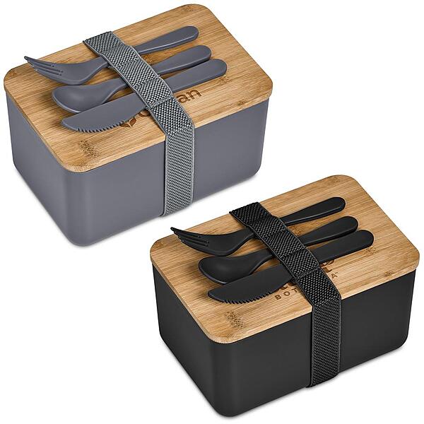 Pasuta Recycled Plastic & Bamboo Lunch Box