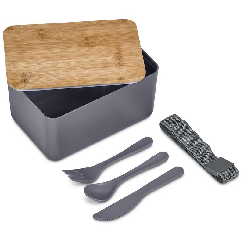 Pasuta Recycled Plastic & Bamboo Lunch Box