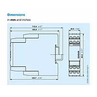 ABB CM-MSS Thermistor Motor Protection Relay for PTC Temperature Sensors