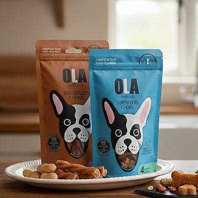 Ola Treats for Dogs 4 Bones