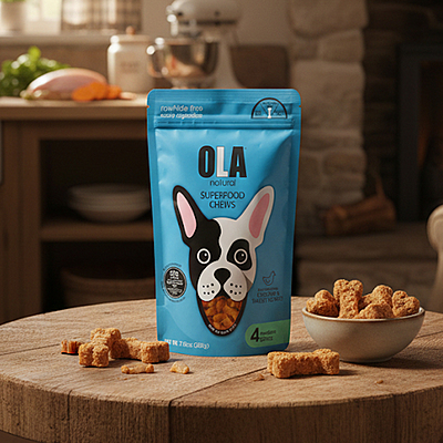 Ola Treats for Dogs 4 Bones