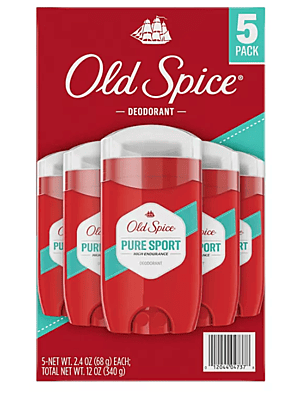 Old Spice Pure Sport Deodorant (3.0 oz., 5 pk.)