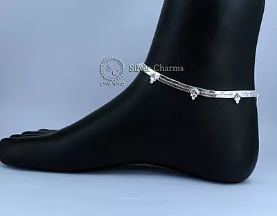 Silver Anklet New Design