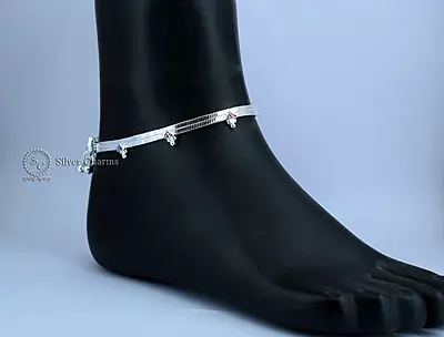 Silver Anklet New Design