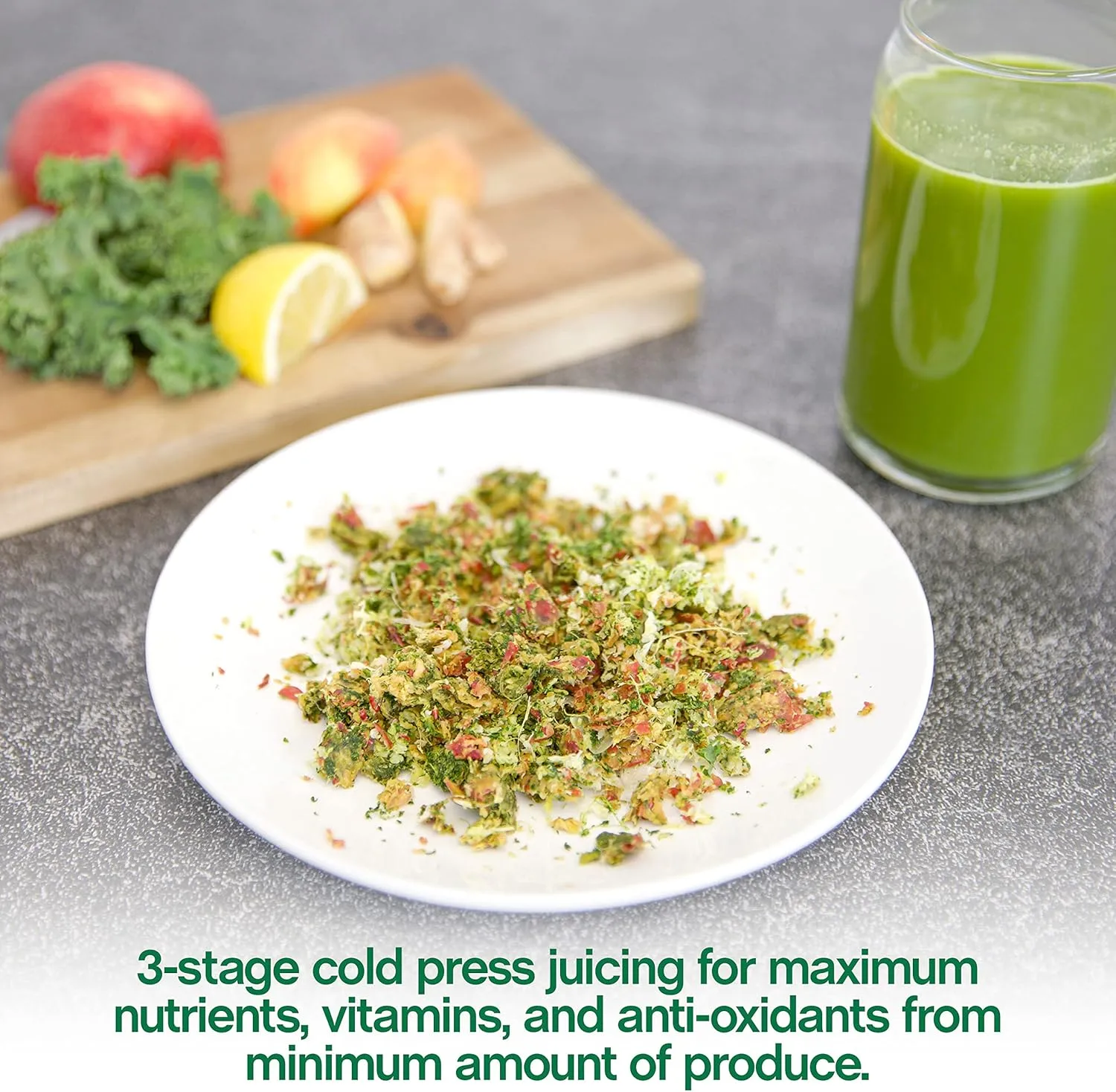 Omega Juicer NC1000HDS Juice Extractor and Nutrition System Slow Masticating BPA-FREE with Quiet Motor and Reverse Easy