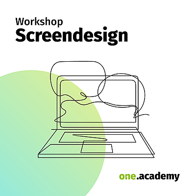 one.academy: Workshop Screendesign