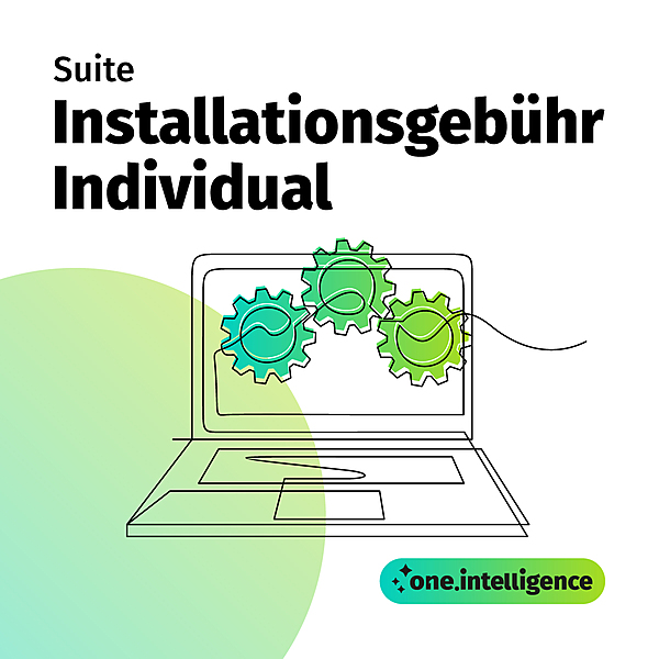 one.intelligence Suite: Installationsgebühr Individual