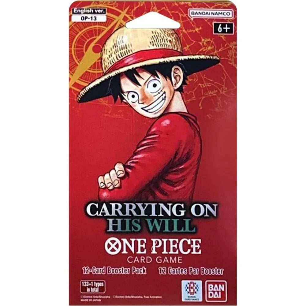 ONE PIECE CARD GAME: OP-13 Sleeved Booster Pack