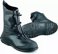 ONGUARD Industries 89802 PVC Gator Shoe with Lug Outsole, 12" Height, Black, Size Large